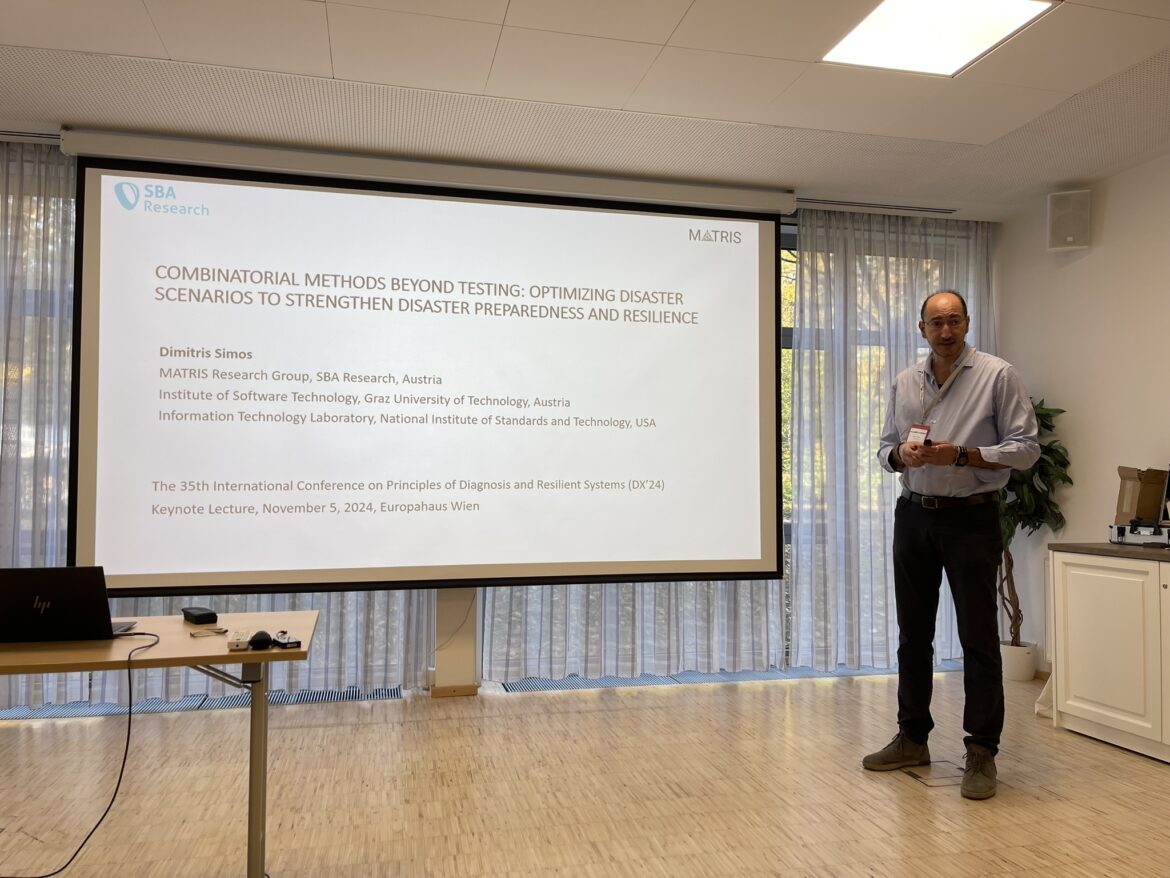 Keynote by Dimitris Simos @ DX’24